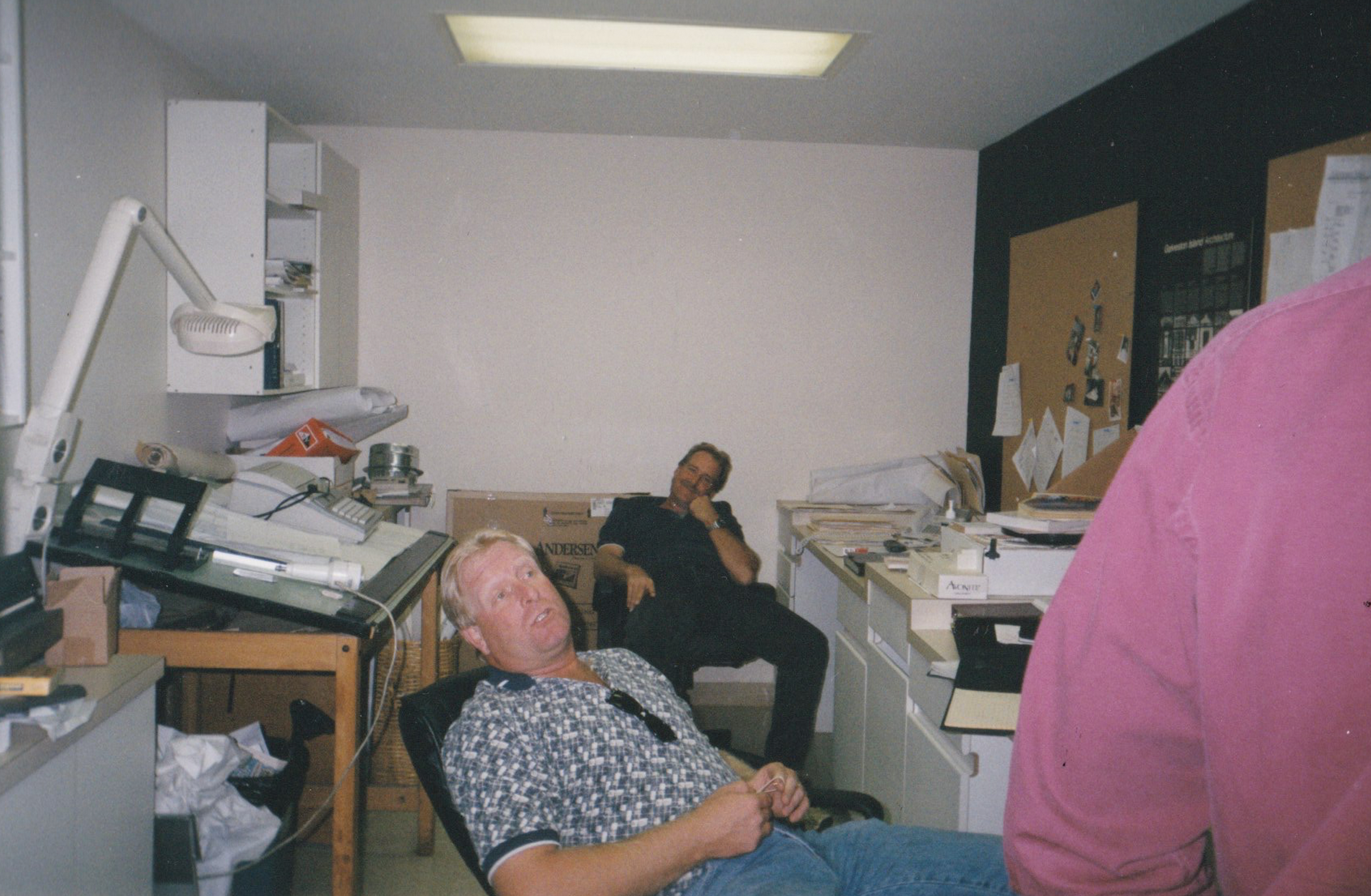 McDaniel Construction office between projects