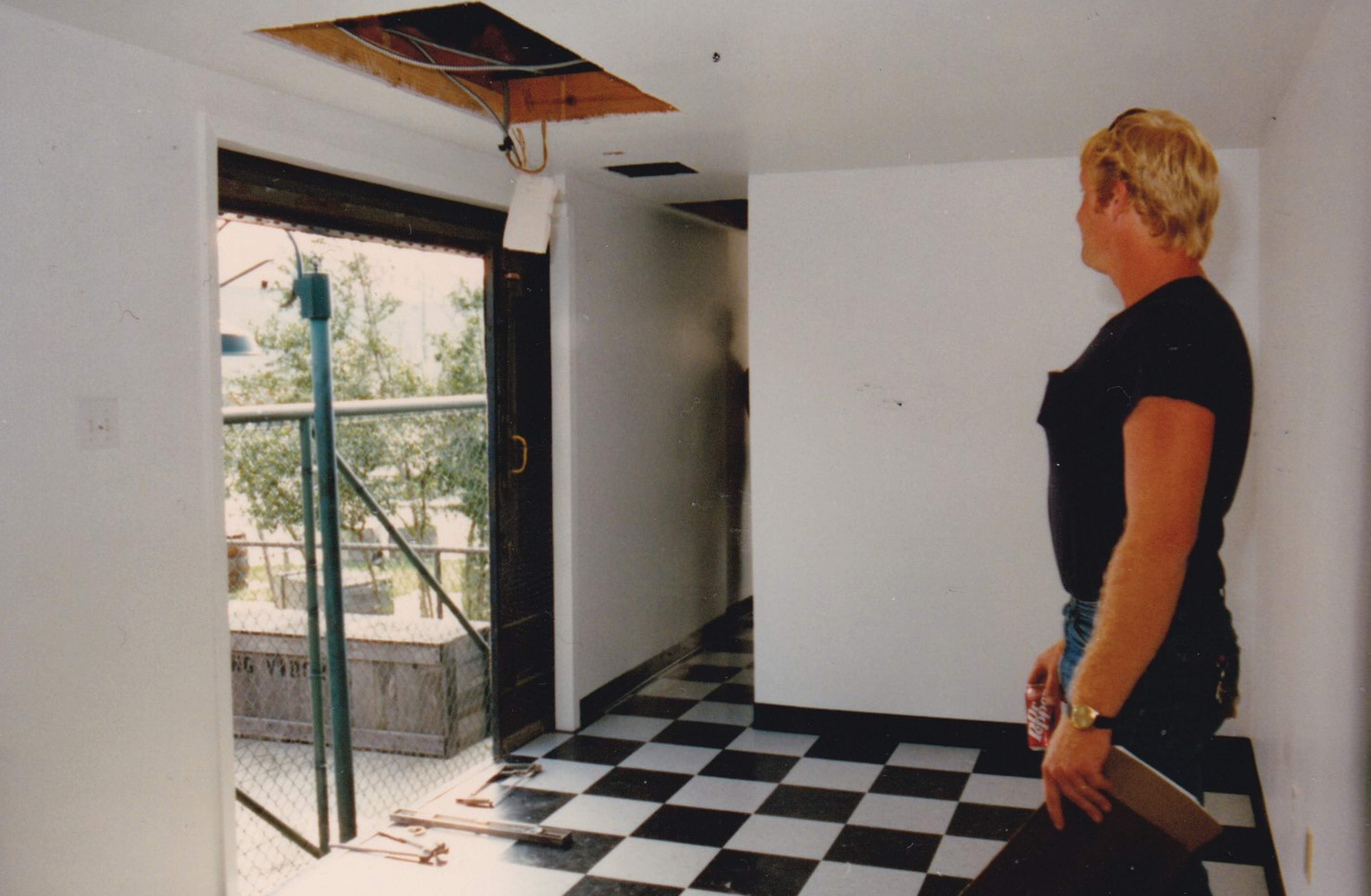 Surveying progress on a commercial development